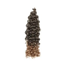  Barna-Világos Barna Ombre Hullámos Póthaj Fonáshoz - 50 cm póthaj