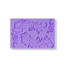  Barokk indás levelek szilikon fondant forma sütés és főzés