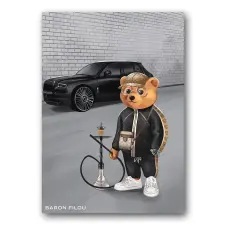 Baron Filou Poster Filou “The Flavor Puffer” tapéta, díszléc és más dekoráció