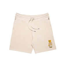 Baron Filou SS25 Embroidered Shorts Filou CXVIII. - Pearl White női rövidnadrág