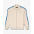 Baron Filou SS25 Tracksuit Jacket with Stripes, Mykonos Crew - Pearl White