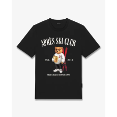 Baron Filou T-Shirt Filou CXXXV. APRÈS SKI CLUB - Black