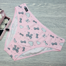 Barones bikini fazonú pamut női bugyi MASNI mintás 2XL női alsó