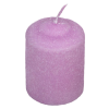  Bársony glitter henger gyertya 50x75mm viola
