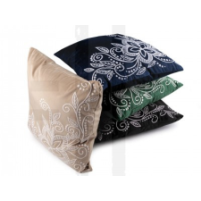  Bársony párnahuzat mintával 45x45 cm lakástextília