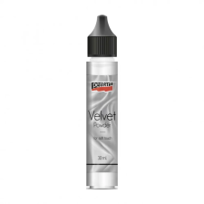  Bársonypor fehér 30ml dekorációs kellék