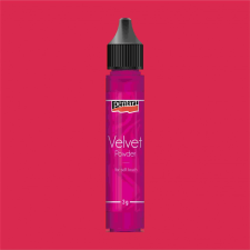 Bársonypor pink min. 3g / 30ml dekorációs kellék