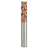 Bartools 4mm L50 4 élű sarkos keményfém maró 50HRC-ig - Bartools - BR55-4E-040