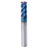 Bartools d4,0mm l12 L75 4 élű sarkos keményfém maró 55HRC-ig - Bartools - BR65-4E-040L