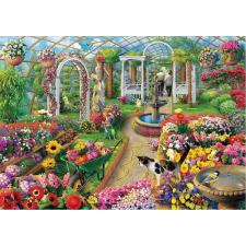  Barvy a kaleidoszkóp üvegház puzzle 1500 darabos puzzle, kirakós