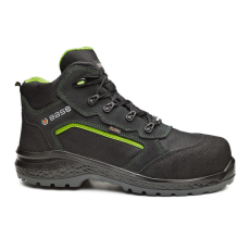 Base Be-Powerful Top munkavédelmi bakancs S3 WR SRC (fekete/zöld, 37)
