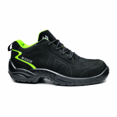 Base Chester munkavédelmi cipő S3 SRC (fekete/zöld, 49)
