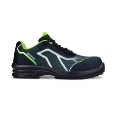 Base footwear B0978 - Oren S3 SRC munkavédelmi félcipő, antiszatikus, Fekete/Zöld