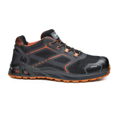 Base K-Step munkavédelmi cipő S1P HRO SRC (fekete/narancs, 39)