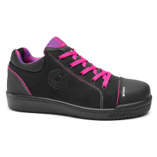 Base Margot S3 SRC női munkavédelmi félcipő (fekete/pink, 37) munkavédelmi cipő