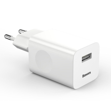 Baseus 24W Gyorstöltő USB 3.0 - Fehér mobiltelefon kellék