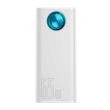Baseus Amblight Powerbank 30000mAh, 4xUSB, USB-C, 65W (fehér) power bank