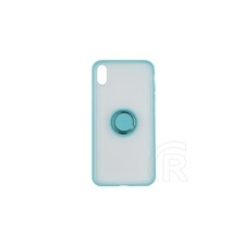 Baseus Apple iPhone XR gyűrűs szilikon tok (kék) tok és táska