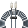 Baseus Aramid Fiber USB-C - Lightning  kábel 2m navy blue (P10355803221-01) (P10355803221-01)