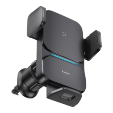 Baseus Automata autós  Qi vezeték nélküli töltő - 15 W - fekete - Baseus Wisdom - CGZX000001 mobiltelefon kellék