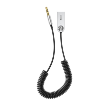 Baseus BA01 USB vezeték nélküli Bluetooth 5.0 AUX adapter csatlakozó kábel fekete (CABA01 - 01) mobiltelefon kellék