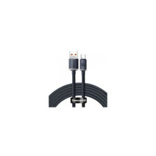 Baseus Baseus Crystal Shine USB-USB-C kábel, 100W, 1.2m, fekete (CAJY000401) kábel és adapter