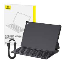 Baseus Brilliance Apple iPad 10.2 Mágneses tok + Billentyűzet (UK) - Fekete tablet tok