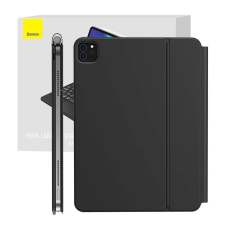 Baseus Brilliance billentyűzetes tok iPad Pro 12,9" (2018/2020/2021) szürke tablet tok