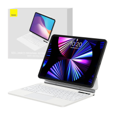 Baseus Brilliance PRO iPad 10 tok billentyűzettel, 10.9" (fehér) tablet tok