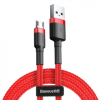 Baseus Cafule kábel USB / micro USB QC 3.0 1m, piros
