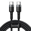 Baseus Cafule Type-C/Type-C 100W Cable 2m Black/Grey