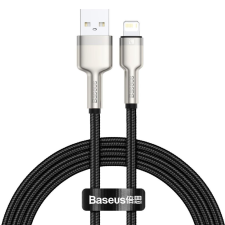 Baseus Cafule USB-A - Lightning kábel 2,4A 1m fekete (CALJK-A01) kábel és adapter