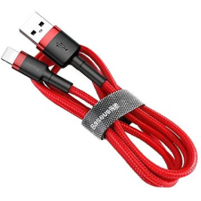 Baseus Cafule USB - Lightning töltő / adatkábel 1,5 A 2 m, piros kábel és adapter