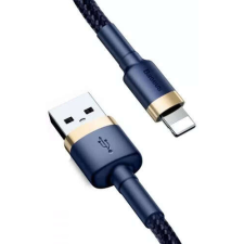 Baseus CALKLF-CV3 Lightning kábel 2m (CALKLF-CV3) #kék-arany kábel és adapter