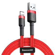 Baseus CALKLF-R09 Lightning kábel 3 M Vörös kábel és adapter