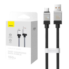 Baseus CoolPlay USB-A - USB-C kábel 100W 2m fekete (CAKW000701) (CAKW000701) kábel és adapter
