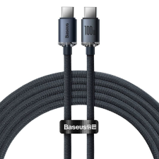 Baseus Crystal Shine USB-C - USB-C Cable 100W 1,2m Black kábel és adapter