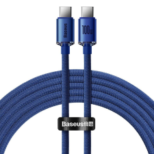 Baseus Crystal Shine USB-C-USB-C kábel, 100W, 2m, kék (CAJY000703) (CAJY000703) kábel és adapter