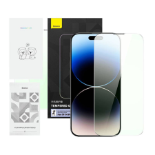 Baseus Diamond iPhone 14 Pro betekintésvédő edzett üvegfólia (P60012056201-01) (P60012056201-01) mobiltelefon kellék