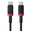 Baseus Dura Type C to Type C 100 W fast charging cable 1m Black/Red P10377803U01-01
