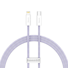  Baseus Dynamic 2 USB-C - Lightning töltőkábel, 20W, 1m (lila) kábel és adapter
