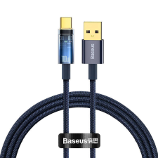 Baseus Explorer USB-USB-C kábel 100W 1m (CATS000203) #kék kábel és adapter