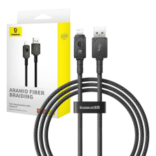 Baseus Fast Charging Cable Baseus Explorer 2.4A 1M (Black) kábel és adapter