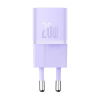 Baseus GaN5 20W Mini wall charger lila