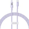 Baseus Gem USB-C to iP fast charging cable 1 m 20 W Purple