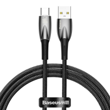 Baseus Glimmer Series USB-A - USB-C kábel 100W 1m fekete (CADH000401) kábel és adapter
