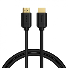 Baseus HDMI 2.0 kábel, 4K 60Hz, 3D, HDR, 18Gbps, 2m (fekete) kábel és adapter