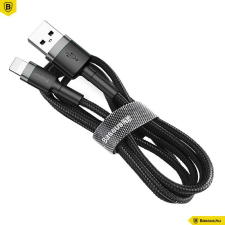 Baseus iPhone Lightning gyors adat, töltőkábel 2A 3m Black kábel és adapter