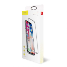 Baseus iPhone X case Magnetite hardware Silver (WIAPIPHX-CS0S) (WIAPIPHX-CS0S) tok és táska