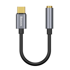 Baseus L54 mobiltelefon kábel Fekete, Szürke USB C 3.5mm kábel és adapter